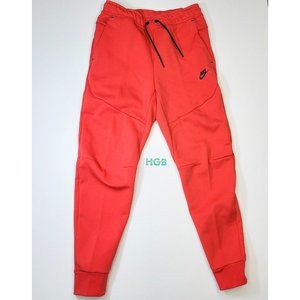 Nike Sportswear Tech Fleece Joggers Men's Sweatpants Tapered Pant Red CU4495-605